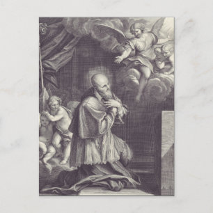 Cartão Postal Santo Francis de Sales Doctor of the Church