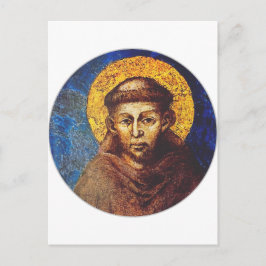 Cartão Postal Santo Francisco de Assis O Cântico da Criação