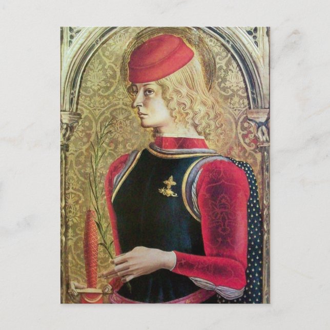 Cartão Postal Santo George (Frente)