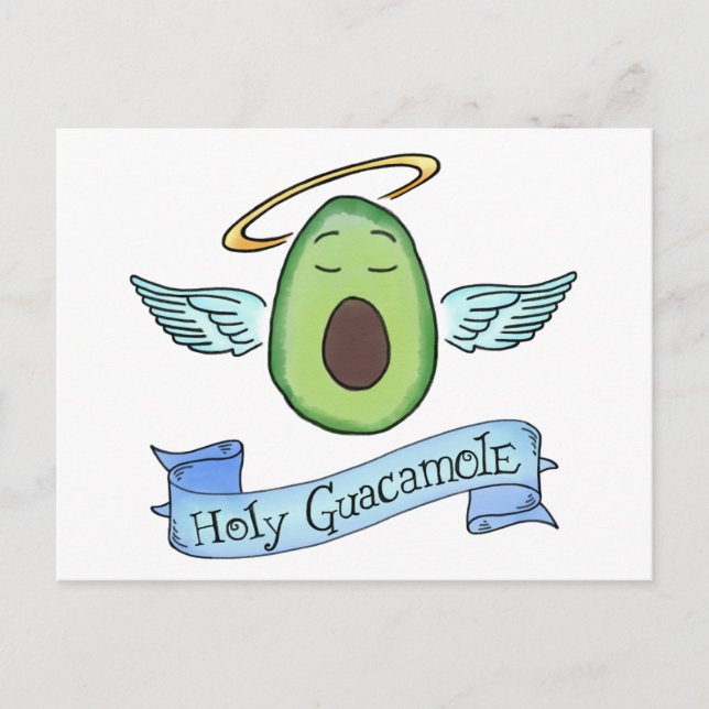 Cartão Postal Santo Guacamole! (Frente)