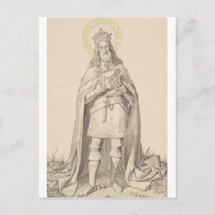 Cartão Postal Santo Henrique II, Imperador Romano-Germânico