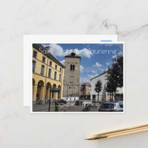 Cartão Postal Santo-Jean-de-Maurienne, Savoie, França