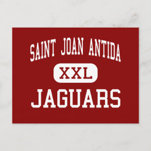 Cartão Postal Santo Joan Antida - Jaguars - Alto - Milwaukee