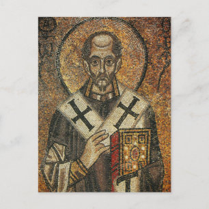 Cartão Postal Santo John Chrysostom arcebispo de Constantinopla