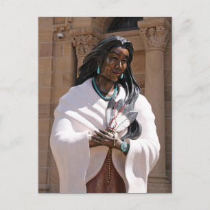 Cartão Postal Santo Kateri Tekakwita