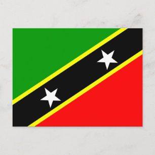 Cartão Postal Santo Kitts & Nevis