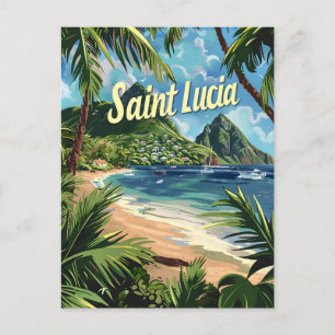 Cartão Postal Santo Lucia