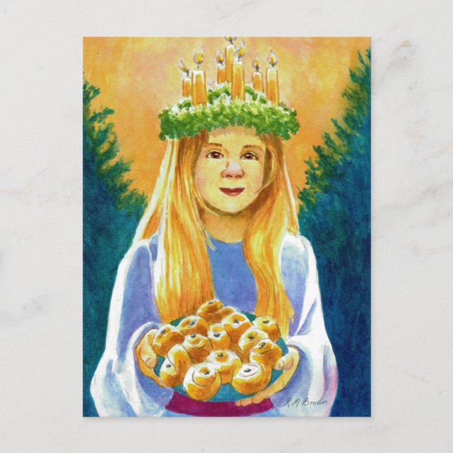 Cartão Postal Santo Lucia (Frente)