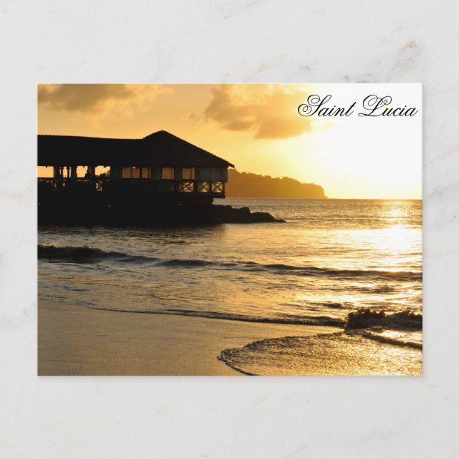 Cartão Postal Santo Lucia (Frente)
