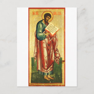 Cartão Postal Santo Luke, o Evangelista e o mártir