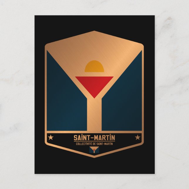 Cartão Postal Santo Martin (Frente)