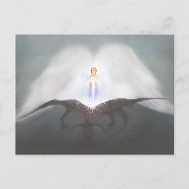 Cartão Postal Santo Michael (Frente)