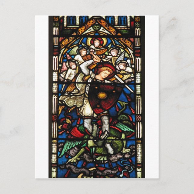 CARTÃO POSTAL SANTO MICHAEL ARCHANGEL (Frente)