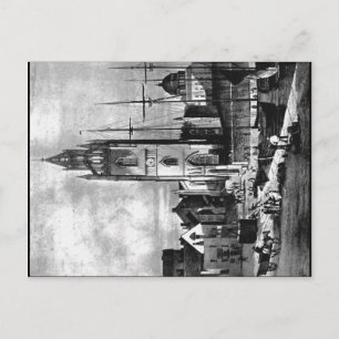 Cartão Postal Santo Nicholas Church, Liverpool, cerca de 1824