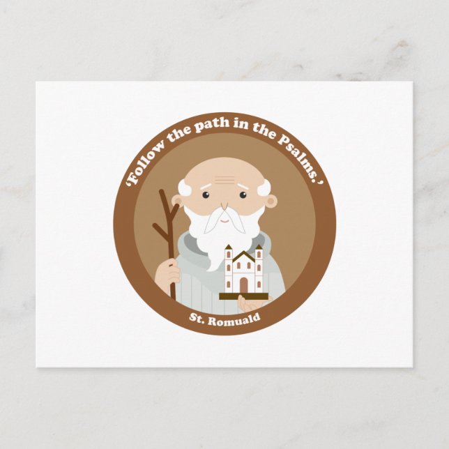 Cartão Postal Santo Romualdo (Frente)