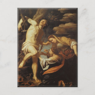 Cartão Postal Santo Sábado Tendido pela Santa Mulher-Eugene Del