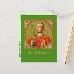 Cartão Postal Santo Sebastião (SNV 24) (Imagem Quadrada) Vertica