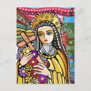 Cartão Postal Santo Teresa de Jesus