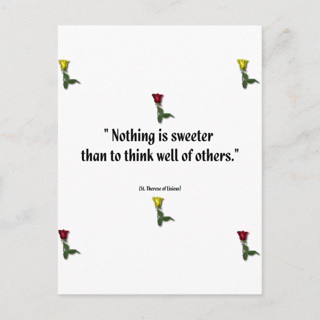 Cartão Postal Santo Terese Cotação 1 (Frente)