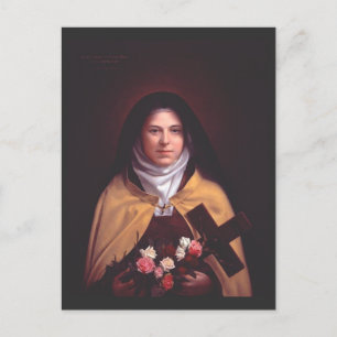 Cartão Postal Santo Therese de Lisieux