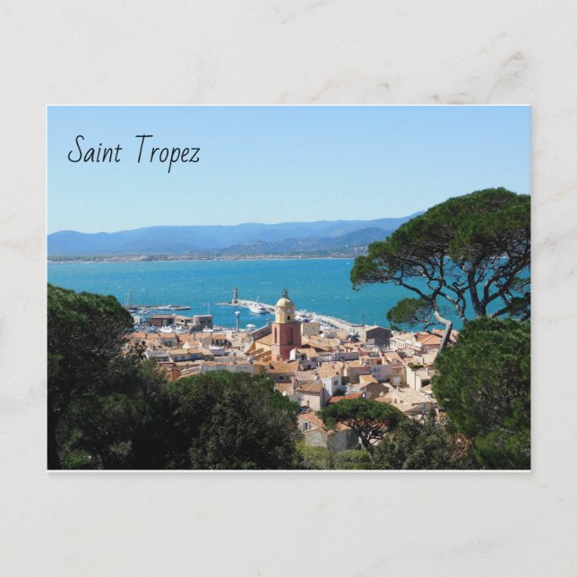 Cartão Postal Santo Tropez (Frente)