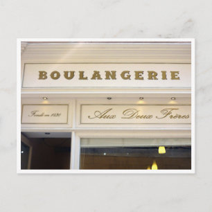 Cartão Postal santo tropez boulangerie