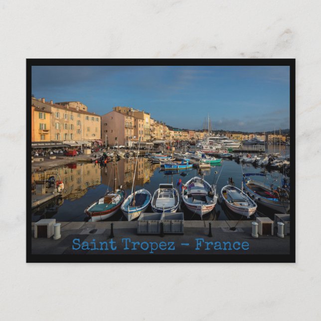 Cartão Postal Santo Tropez, França (Frente)