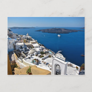 Cartão Postal Santorini