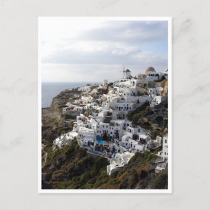 Cartão Postal Santorini