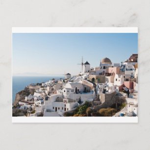 Cartão Postal Santorini