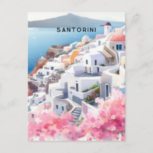 Cartão Postal santorini