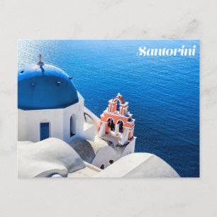 Cartão postal Santorini
