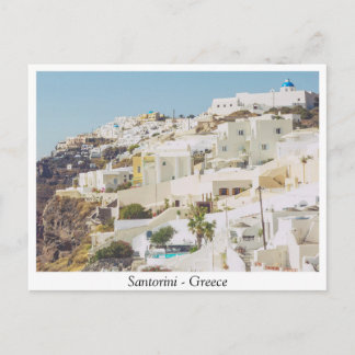 Cartão Postal Santorini, Grécia