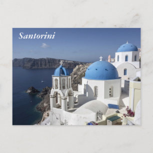 Cartão Postal Santorini, Grécia