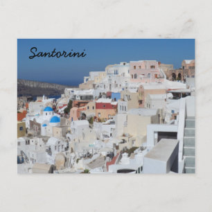 Cartão Postal Santorini, Grécia