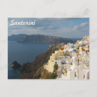 Santorini no Sol da Tarde