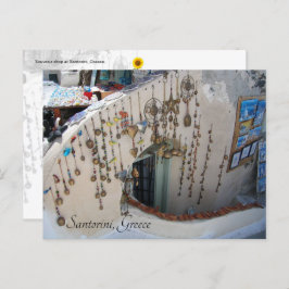 Cartão Postal Santorini, Souvenirs Grécias - postais