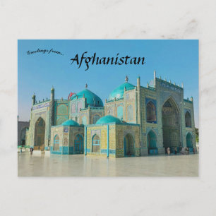 Cartão Postal Santuário de Hazrat Ali Sharif Afeganistão