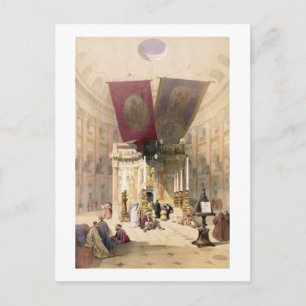 Cartão Postal Santuário do Santo Sepulcher, 10 de abril de 1839,