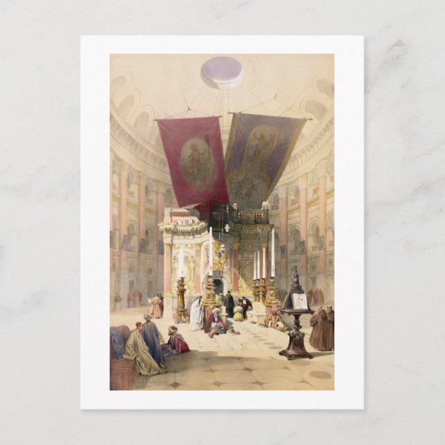 Cartão Postal Santuário do Santo Sepulcro, 10 de abril de 1839,  (Frente)