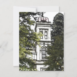 Cartão Postal Santuário entre as árvores