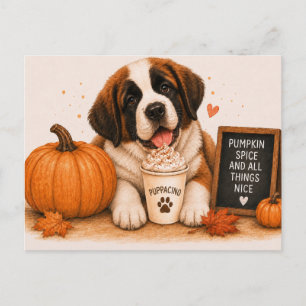 Cartão Postal São Bernardo Convidando para um Puppaccino de Abob