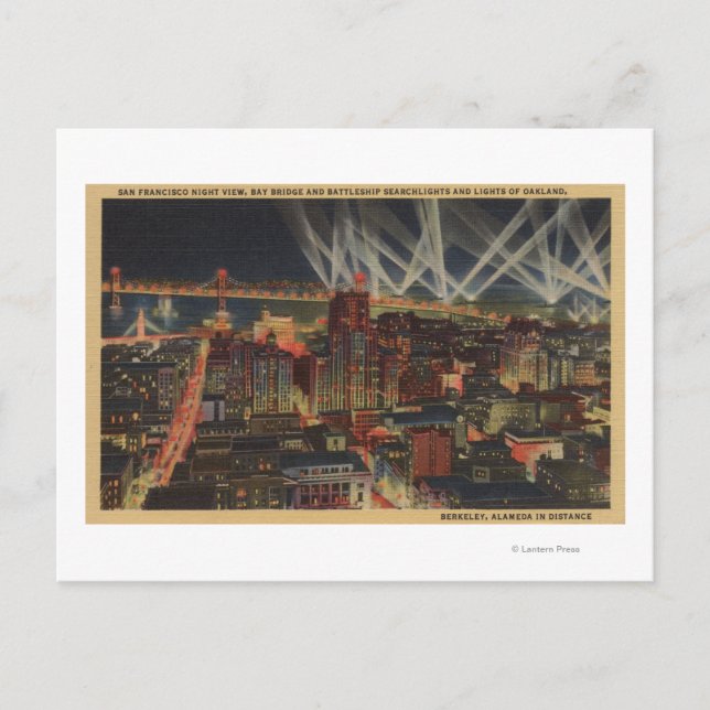 Cartão Postal São Francisco, CA 3 (Frente)