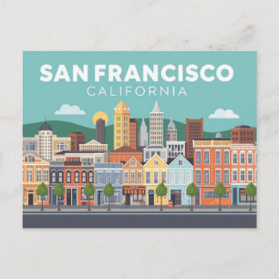 Cartão Postal São Francisco Califórnia