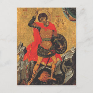 Cartão Postal São Jorge e o Dragão Grande Mártir