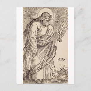 Cartão Postal São Judas Tadeu Apóstolo e Mártir