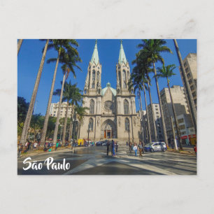 Cartão Postal São Paulo, Brasil, Catedral