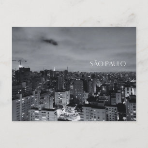 Cartão Postal São Paulo - cidade urbana
