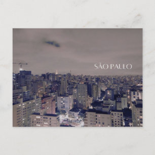Cartão Postal São Paulo - cidade urbana