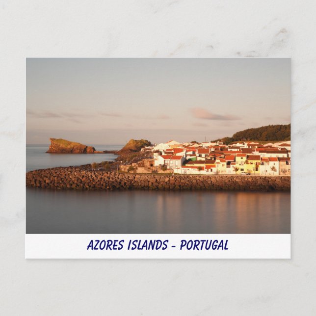 Cartão Postal São Roque - Açores (Frente)